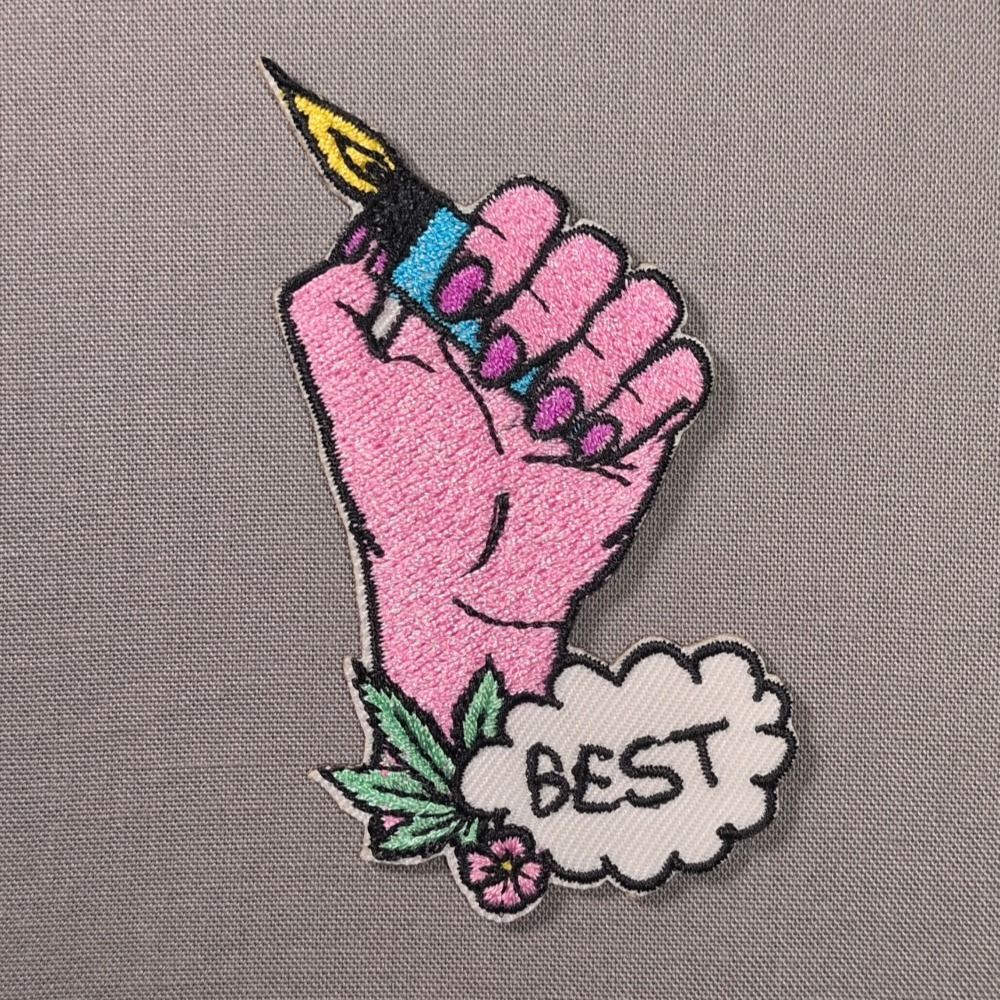 Best Buds 420 Iron On Patch | Cannabis Patch